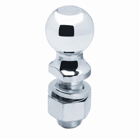 Tow Ready Hitch Ball- 2 x 1.25 x 2.75 In. 8- 000 Lbs. GTW Chrome- 2 x 2 x 5.38 in. 63830